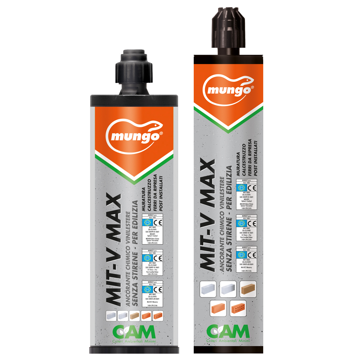 MIT-V MAX - Ancorante chimico vinilestere, senza stirene, per edilizia. CERTIFICATO