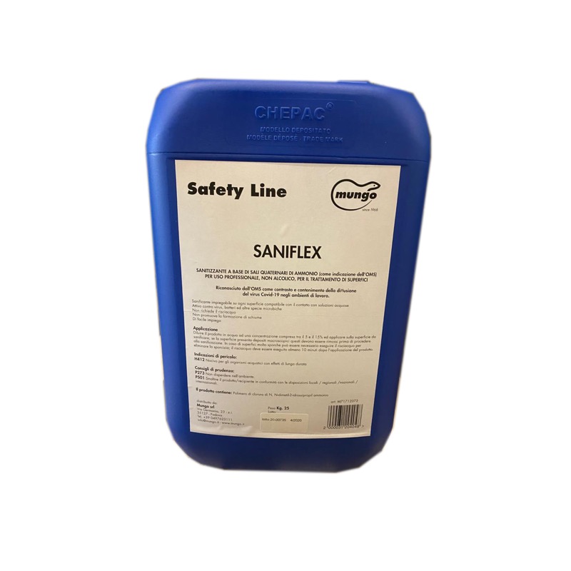 Saniflex pronto all'uso – Tanica 25 litri - Mungo