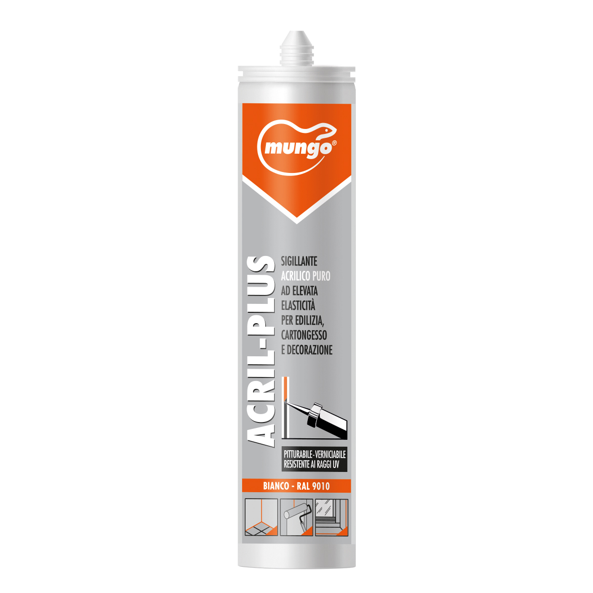 ACRIL-PLUS - Sigillante acrilico puro verniciabile