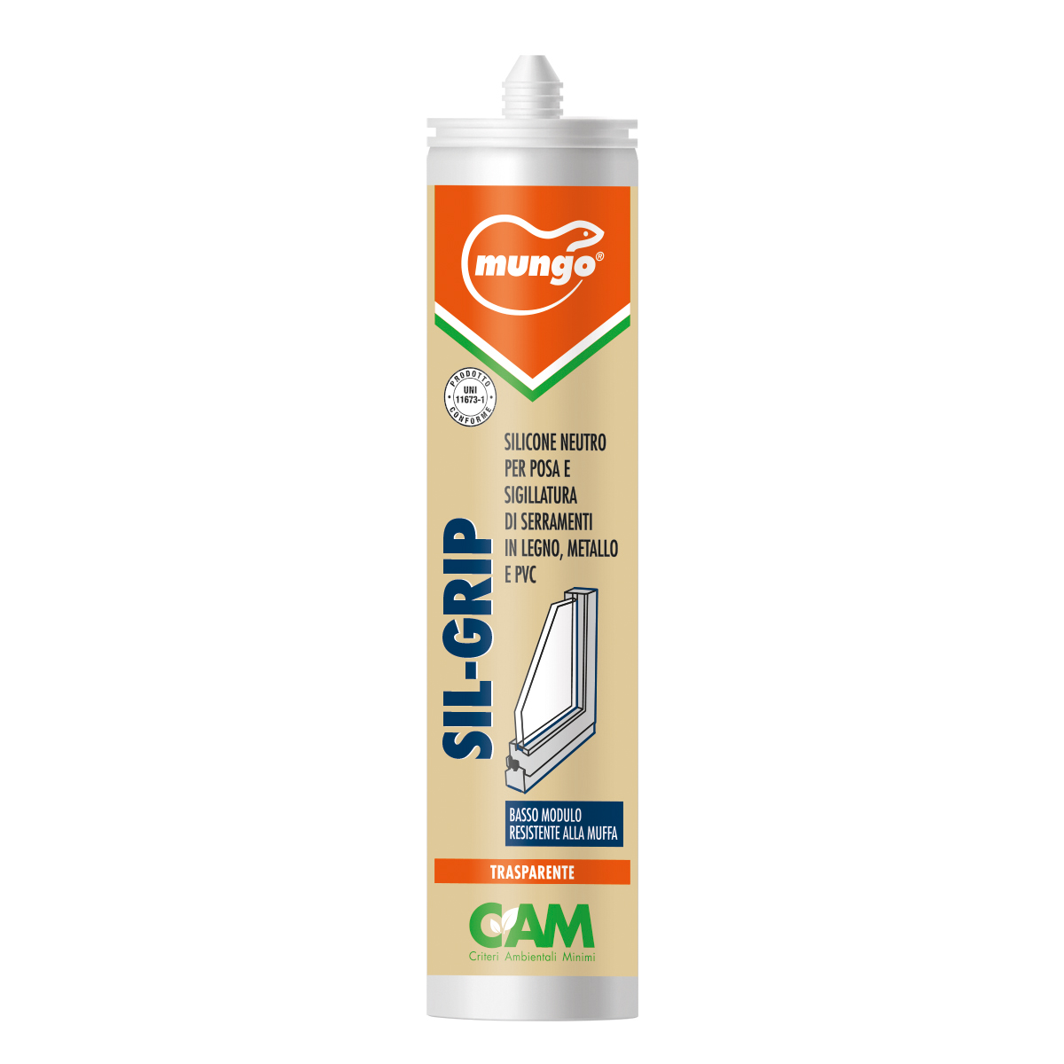 SIL-GRIP - Silicone professionale per serramenti