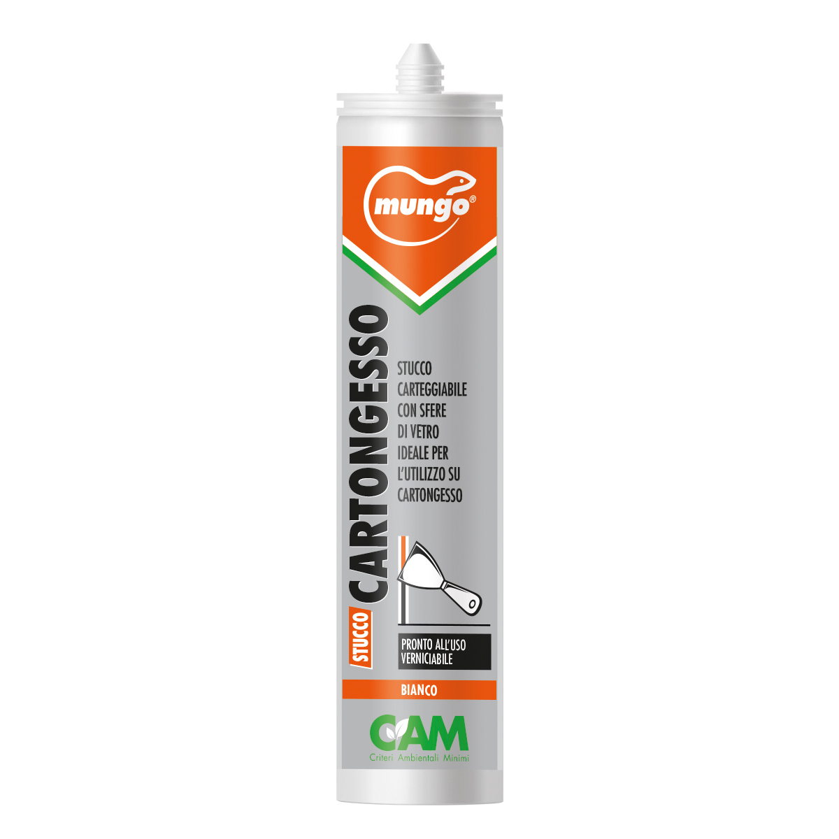 STUCCO CARTONGESSO - Stucco carteggiabile con sfere di vetro, ideale per l'utilizzo su cartongesso